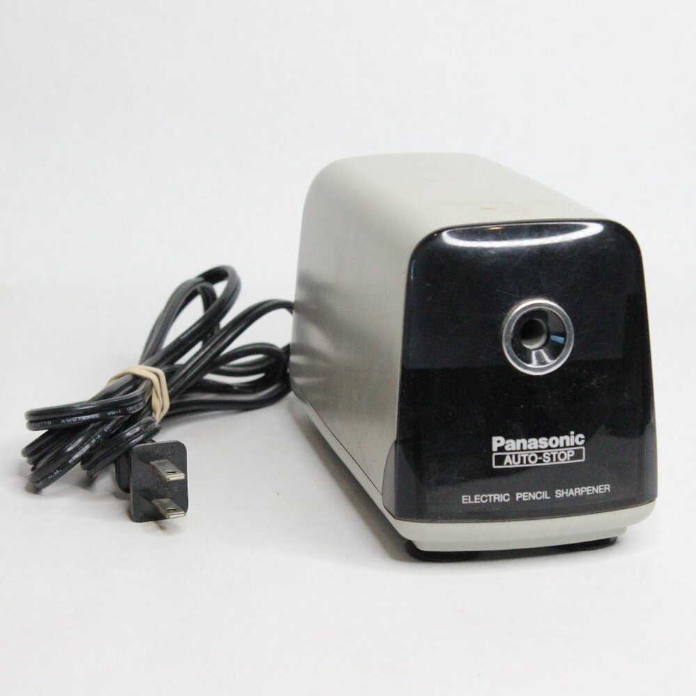 Panasonic KP-380 Grey Auto Stop Electric Pencil Sharpener